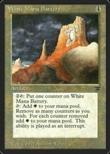 White Mana Battery   Legends MtG MP LE