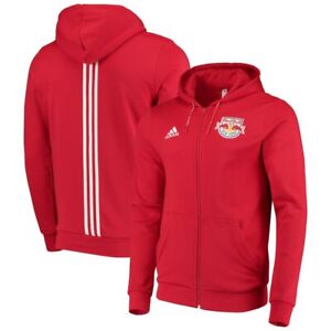 Adidas MLS New York Redbulls Travel Jacket Red,White DP4998 