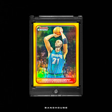 2006 Bowman Chrome KEVIN GARNETT 🔥 GOLD REFRACTOR #/50 🔥 PRISTINE