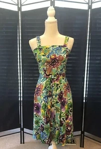 I.N. Studio Sundress MultiColor Sz 8 - Picture 1 of 11