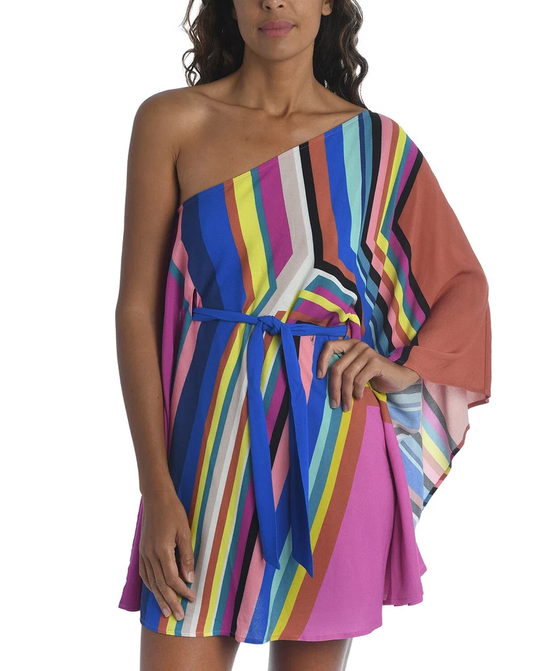 Trina Turk Ipanema Printed Tunic Swimsuit Cover up Large Yjn2421