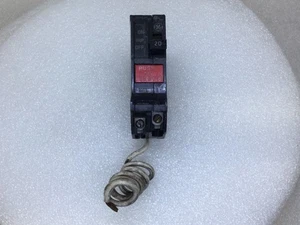 GE THQB1120GF 20 Amp 2 Pole 120V GFI Circuit Breaker - Cosmetic Flaw - Picture 1 of 6