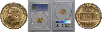 1917 $1 McKinley Gold Commemorative PCGS MS-67 - Image 1 of 3