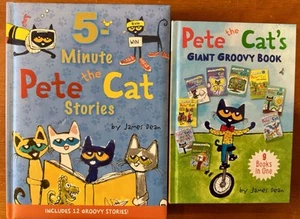 Pete die Katze Kinder Hardcover Buch Posten: Giant Groovy, 15 Minuten Geschichten - Bild 1 von 7