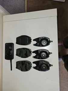 Fox Micron STR bite Alarms ×3 With Receiver - Fully Working - Picture 1 of 7