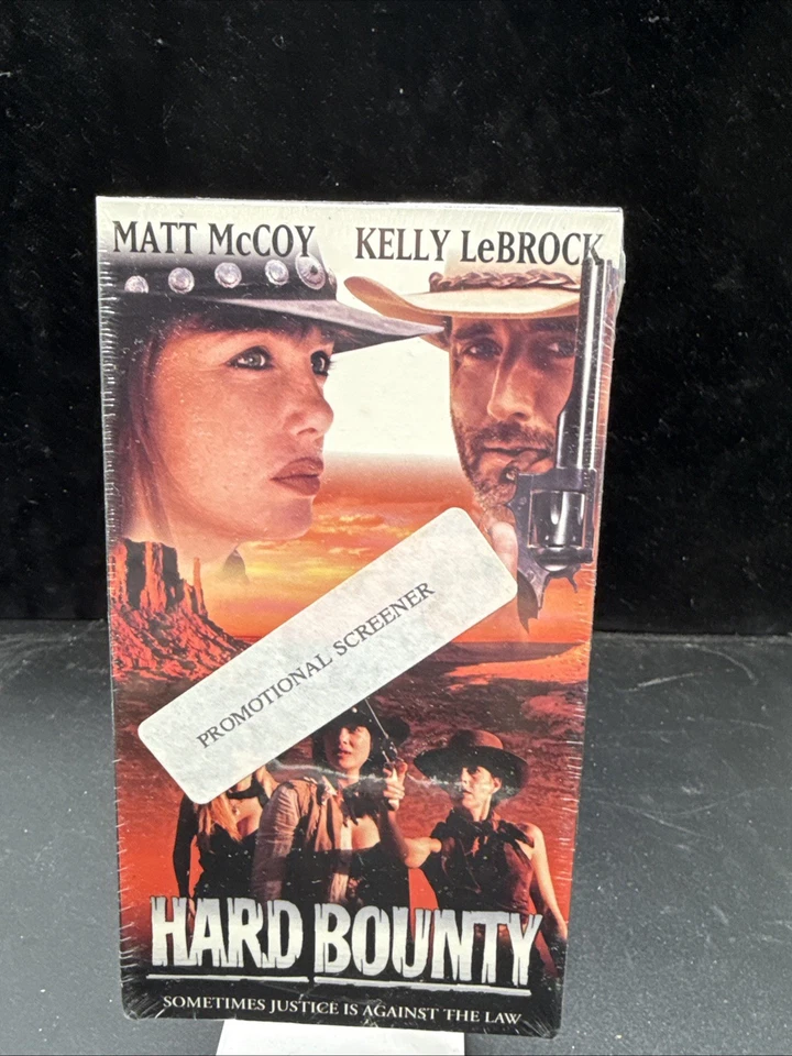 HARD BOUNTY Brand New VHS Sealed Promotional Screener! - Image 1 of 3