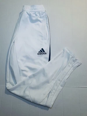adidas climacool Soccer Performance White Joggers Size Small - Image 1 of 4