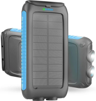 Cargador Solar Banco de Energía 49800Mah Portátil 15W Carga Rápida Banco de Energía con QC3 Foto 1 de 4