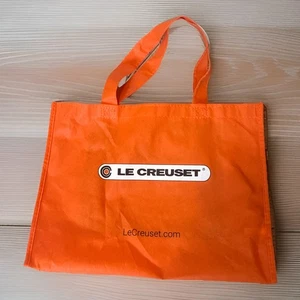 Borsa regalo shopping riutilizzabile arancione Le Creuset Medium 16x12x5,5 - Foto 1 di 1