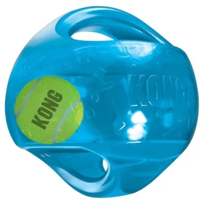 KONG 2-in-1 Jumbler Interactive Dog Toy - Blue - M/L - Image 1 of 3
