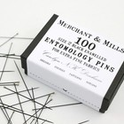 MERCHANT & MILLS | Entomology Pins - Black Insect Pins