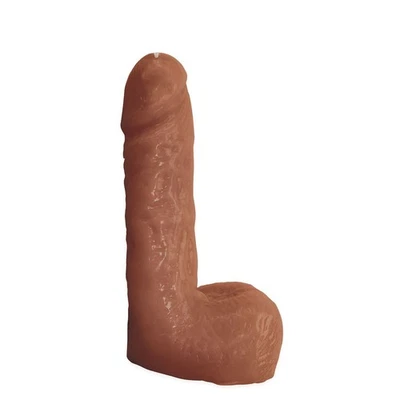 Consolador realista Nasstoys 6" piel real natural negro squirting pene eyaculante Foto 1 de 4