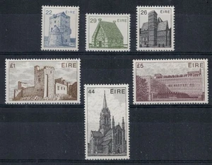 IRLANDA 1982 Architettura irlandese 6v MNH** - Imagen 1 de 1