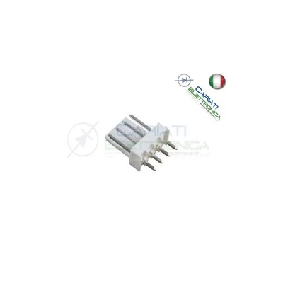 5 PEZZI Connettore Connettori MK Maschio 4 Poli - Immagine 1 di 2