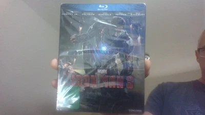 Iron Man 3 German Release Bluray Steelbook New/Sealed - Image 1 of 2