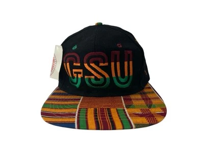 vintage grambling state tigers snapback hat cap adult OSFA deadstock NWT 90s - Image 1 of 4