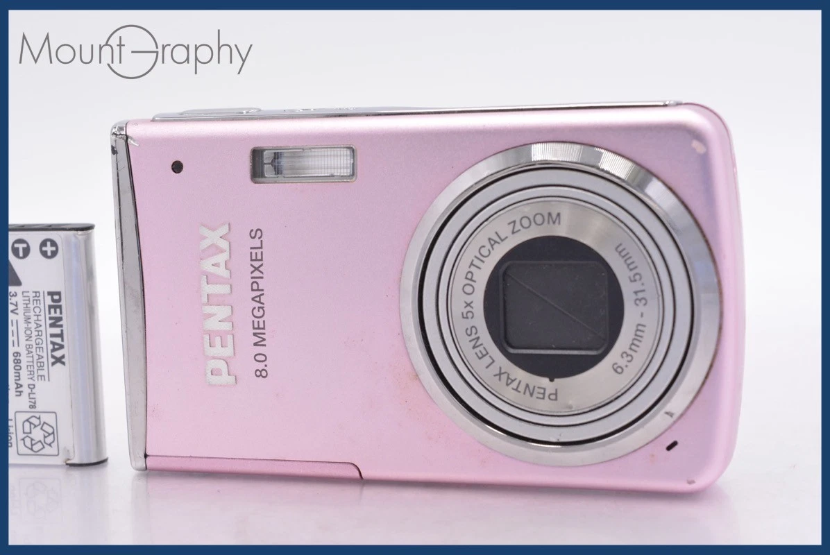 ✨美品✨ PENTAX Optio M50 ピンク Pentax ペンタックス Optio M50 ピンク 充電器付き 美品 ✨美品