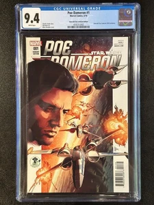 Star Wars: Poe Dameron #1 ECCC VARIANT CGC 9.6 Graded COMIC CON EXCLUSIVE 2016 - Picture 1 of 2