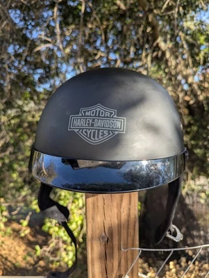 Harley Davidson Media Motocicleta Cascos Foto 1 de 4