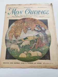 Mon Feature 1932 No. 217 Tatting And Crochet Bedding Baby D Jacket Interior - Picture 1 of 15