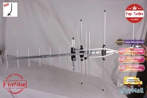 Yagi TV Antenna Outdoor 300 Mile for UHF VHF FM Digital OTA HD Signal - Picture 1 of 24