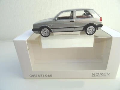 Volkswagen VW Golf 2 GTI G60 Modellino Auto Di Norev IN 1:43 Argento 840066 - Immagine 1 di 3