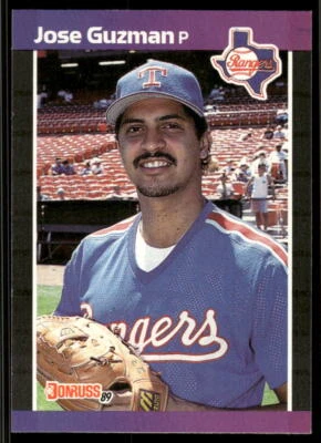 1989 Donruss #284 Jose Guzman - Image 1 of 2