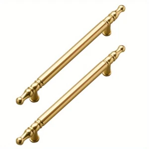 2PCS Decorative Cabinet Pull Handles 7.4 Inch Length Aluminum Alloy Drawer Pulls - Picture 1 of 10