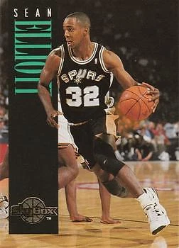 1994-95 SkyBox Premium #281 Sean Elliott - Image 1 of 2
