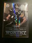 2013 Absolute Troy Polamalu Signed Card Auto 024/100 #24 Pittsburgh Steelers