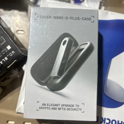 Ledger - Nano X Crypto Hardware Wallet Case - Black - Image 1 of 3