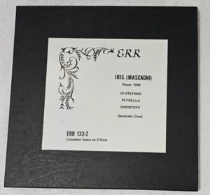  IRIS (Mascagni) / Di Stefano - Historical Operatic Treasures 2LP ERR 133-2 NMC  - Foto 1 di 4