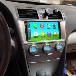 For Toyota Camry 2007-2011 Android 13 FM Carplay Car GPS Stereo Radio Head Unit - Picture 1 of 17