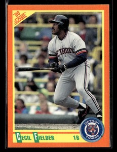 1990 Score Rookie & Traded Cecil Fielder #9T