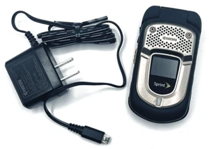 Kyocera DuraXT E4277 PTT - Black ( Sprint ) Rugged Mobile Phone w/Push to Talk - Picture 1 of 23