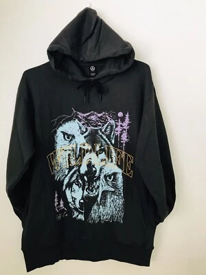 NEFF HEADWEAR FAUNA SUDADERA CON CAPUCHA JERSEY POLAR CARBÓN HOMBRES MEDIANO código 28-13 NUEVO CON ETIQUETAS Foto 1 de 4