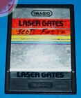 iMagic USA NTSC Atari 2600 Game LASER GATES Tested Working! Shmup Shoot em Up