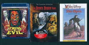 HAMMER HORROR SERIES FRANCHISE COLLECTION DVD & TWINS OF EVIL BLU-RAY DVD NEW - Picture 1 of 2