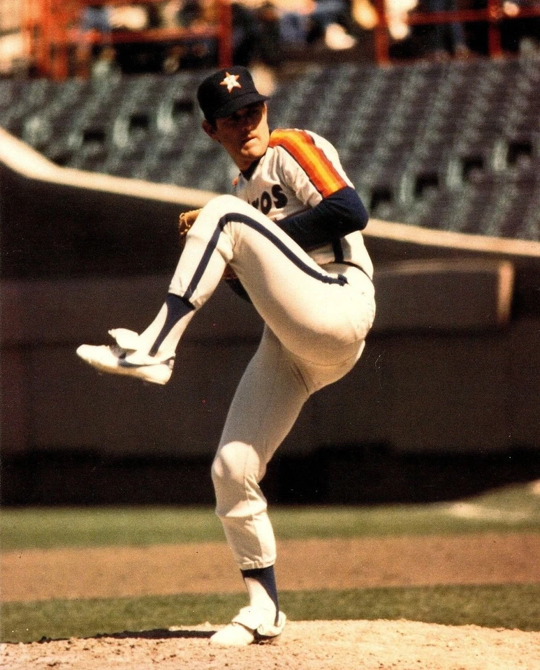 Nolan Ryan "Houston Astros" Licensed Unsigned Baseball 8x10 Stock Card Photo  A4 - Image 1 of 1
