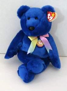 TY LARGE Beanie BUDDY Plüsch 1999 Clubby 15 Zoll Teddy Neu mit Etikett!  - Bild 1 von 1