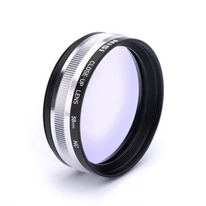 NiSi Close Up Lens Kit NC 58mm (with 49 and 52mm adaptors) - NiSi Optics USA - Picture 1 of 8