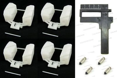 4X Válvula de flotador de carburador para 16013-KR3-980 CRF CB CMX GB Medidor de nivel de flotador Foto 1 de 4