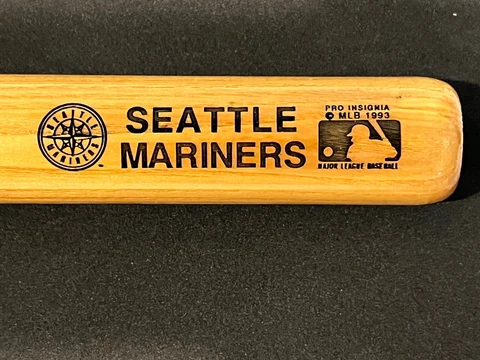Seattle Mariners Wood 18" Mini Baseball Bat 1993 MLB Cover