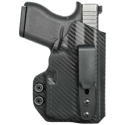 Tuckable IWB Holster fits: Glock 43X TLR6 - Rounded Gear - Image 1 of 3