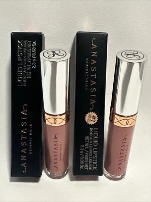 2x Lápiz labial líquido Anastasia Beverly Hills CRUSH tamaño de viaje MINI 0,08 oz/2,3 g nuevo en caja Foto 1 de 4