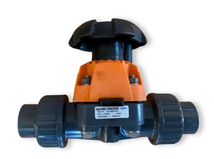 GF Georg Fischer Typ 314 Diaphragm Valve PVC-U D25 DN20 3/4" - Picture 1 of 8