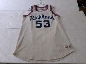 De colección Russell Athletic UW- Richland WI? Camiseta de baloncesto talla XL - Imagen 1 de 10