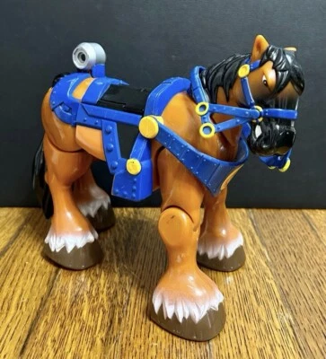 Figura de acción Clydesdale Horse Fisher Price 2002 7"" Foto 1 de 4