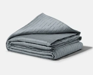 Gravity Cooling Weighted Blanket (Queen/King - 90" x 90" - 35lbs) in Grey - Picture 1 of 5