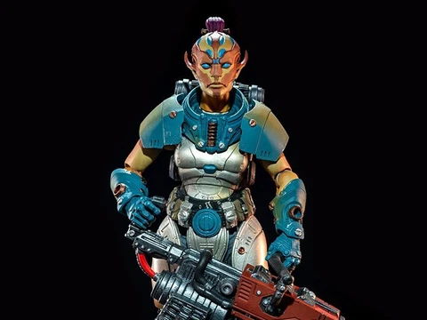 Mythic Legions Cosmic Vorgga Figure 2023 in hand Cover